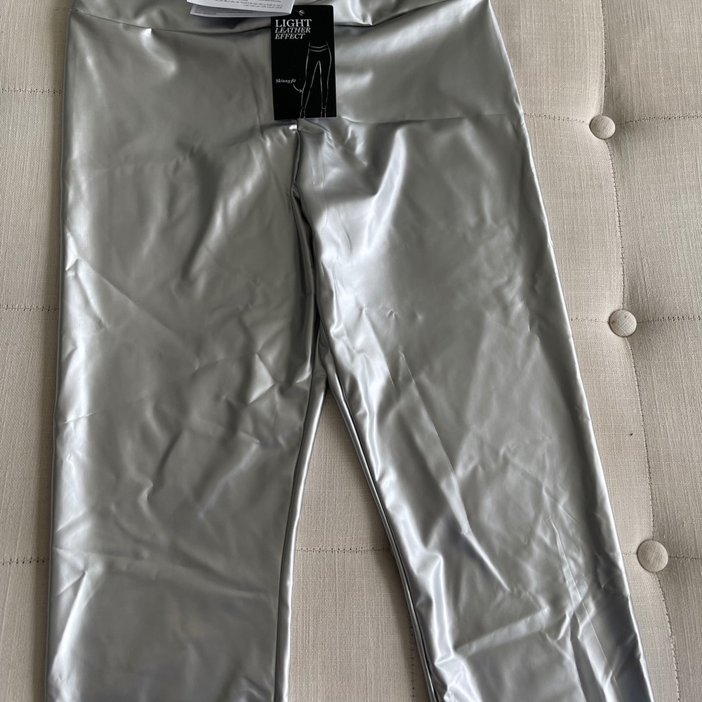 Metallic Skinny Fit Leggings Galzedoma